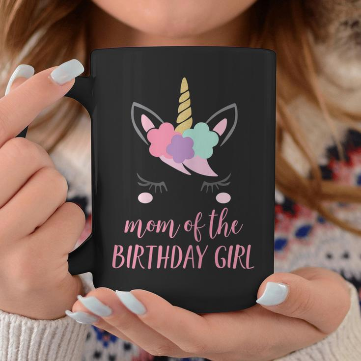 Cute Unicorn Mom Shirt Mom Of The Birthday Girl V2 Coffee Mug Unique Gifts