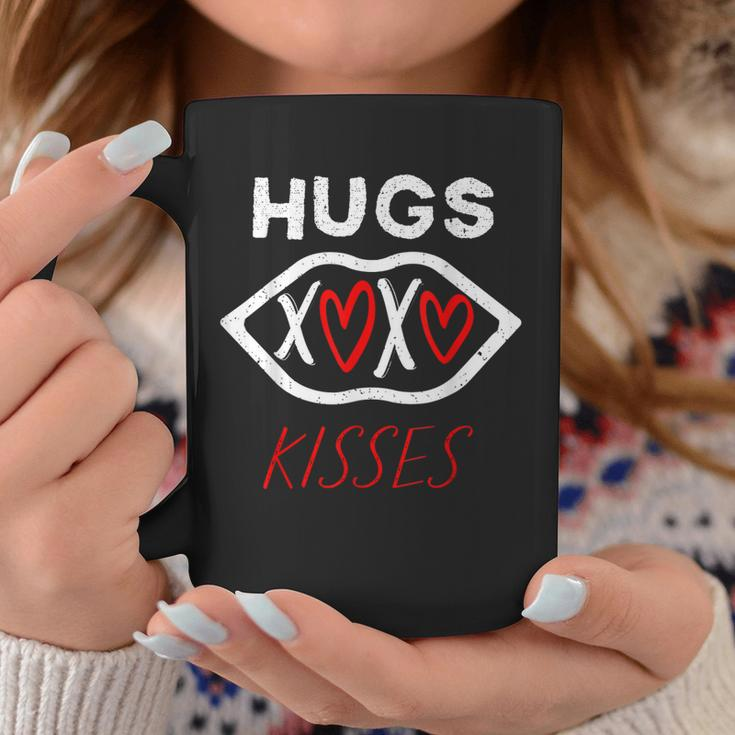 Cute Xoxo Hugs Kisses Valentines Day Couple Matching Coffee Mug Funny Gifts