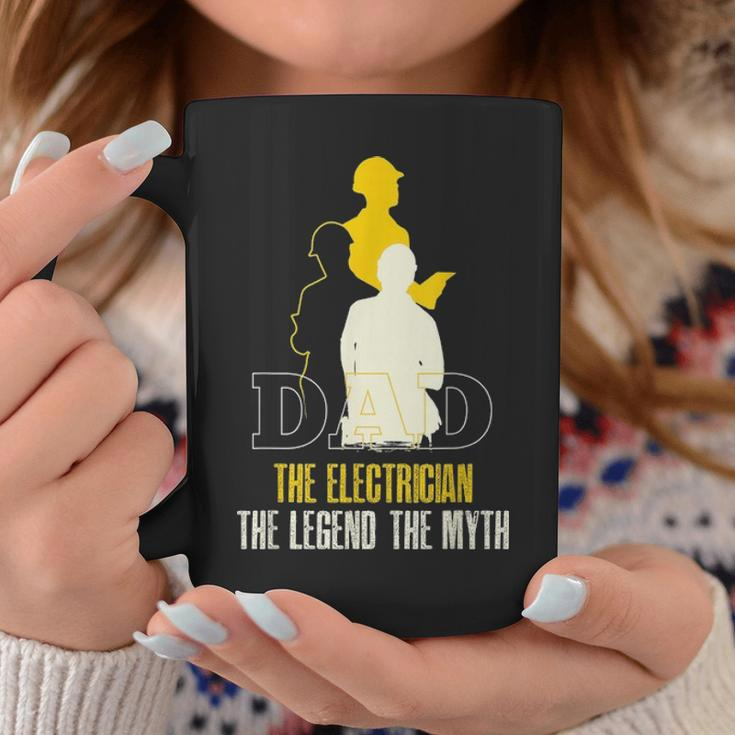 Dad Electrician Gift Fathers Day Electrical Engineer Lineman Coffee Mug Funny Gifts