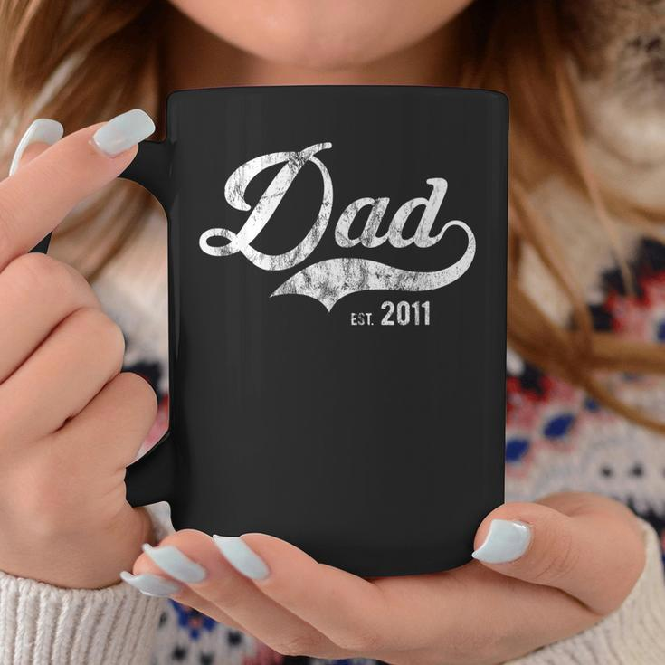 Dad Est 2011 Worlds Best Fathers Day Gift We Love Daddy Coffee Mug Unique Gifts
