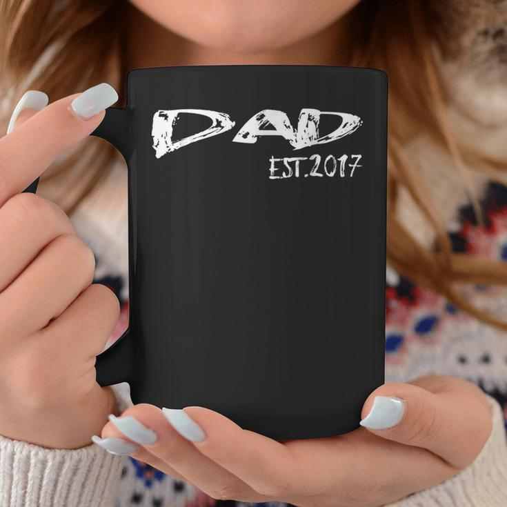 Dad Est 2017 New Daddy Father After Wedding & Baby Gift For Mens Coffee Mug Unique Gifts