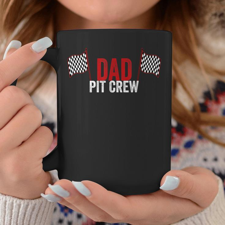 Dad Pit Crew Vintage For Racing Party Costume Coffee Mug Funny Gifts