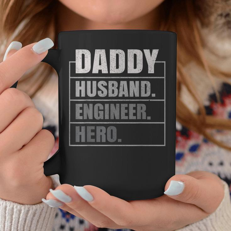 Daddy Husband Engineer Hero Fathers Day Coffee Mug Unique Gifts