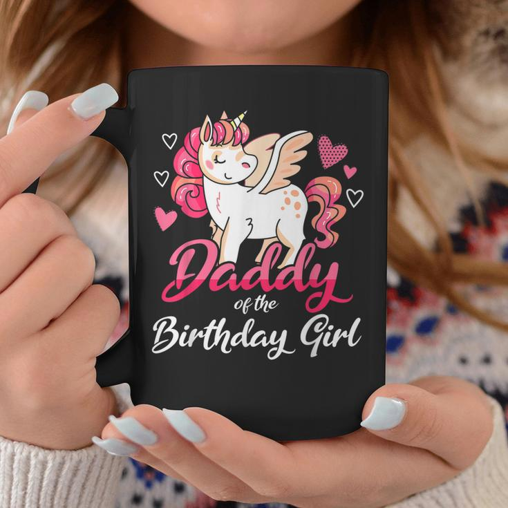 Daddy Of The Birthday Girl Father Gifts Unicorn Birthday Coffee Mug Unique Gifts