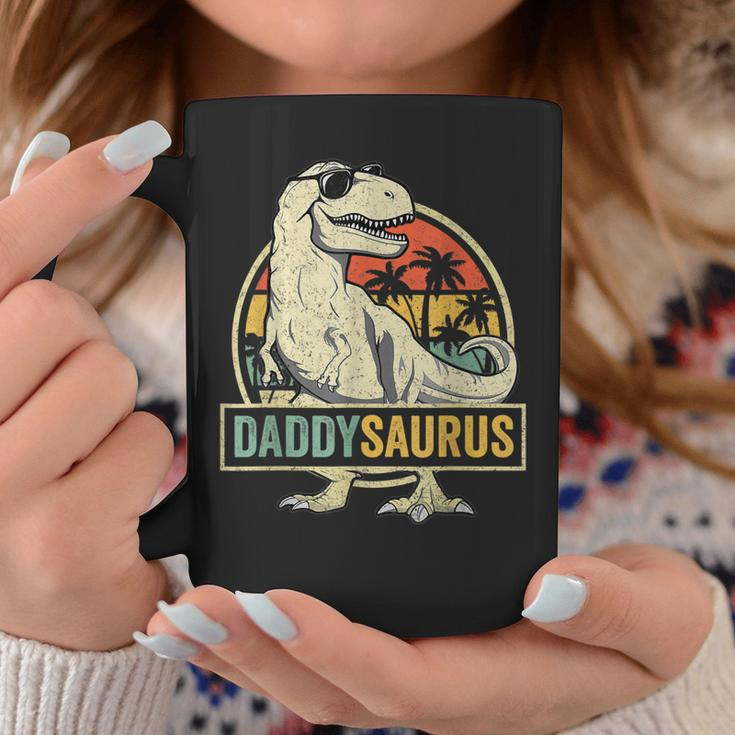 Daddy SaurusRex Dinosaur Men Daddysaurus Family Matching Coffee Mug Unique Gifts