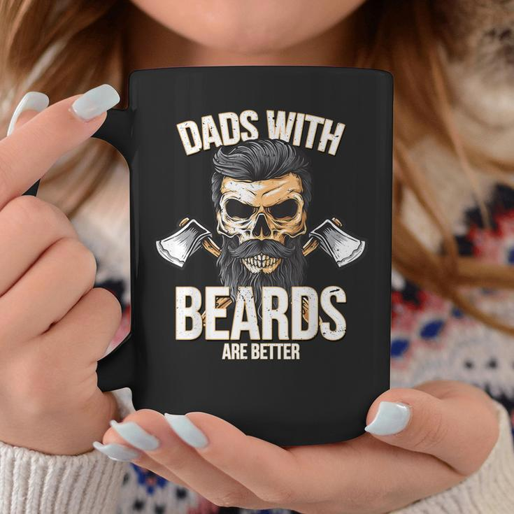 Dads With Beards Are BetterNew Daddy Gift For Men Coffee Mug Unique Gifts