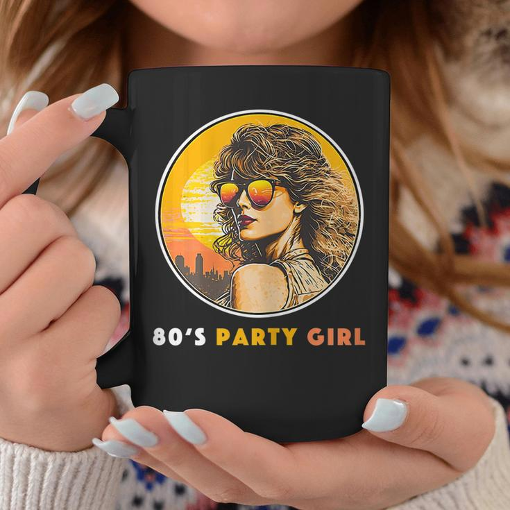 Damen 80S Party Girl Retro Outfit Achtziger Jahre Frauen Tassen Lustige Geschenke