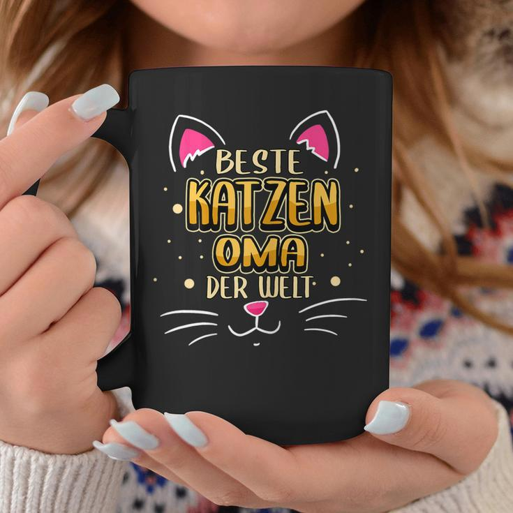 Damen Beste Katzen Oma Der Welt Lustige Sprüche Haustier Oma Tassen Lustige Geschenke