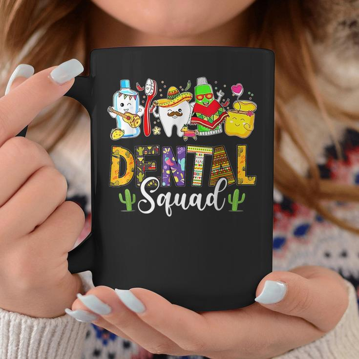 Dental Squad Cinco De Mayo Tooth Dental Assistant Dentist Coffee Mug Unique Gifts