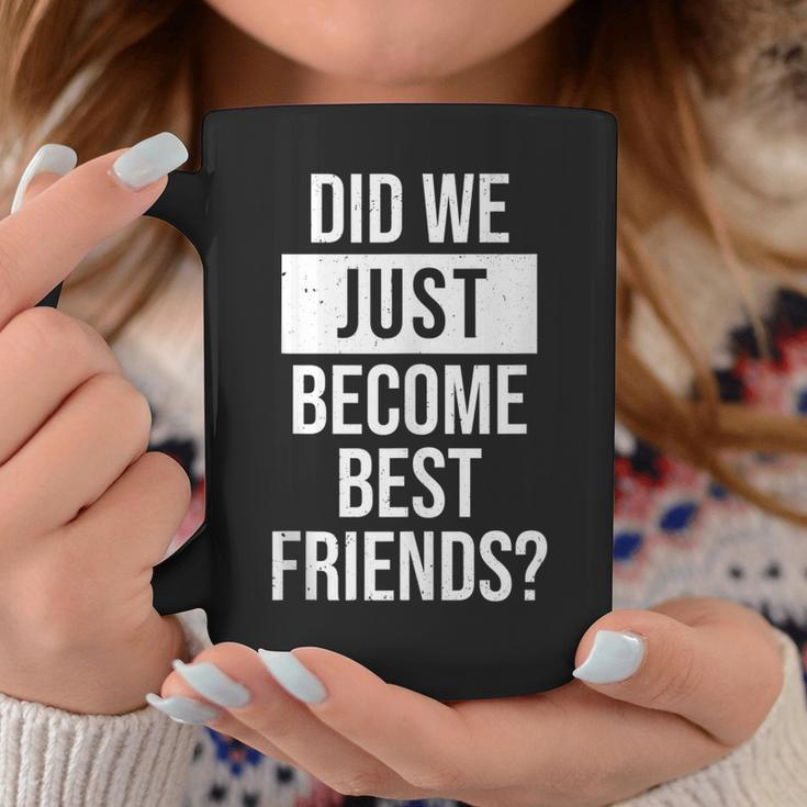 Did We Become Best Friend Yup Dad Baby Matching Fathers Day Coffee Mug Personalized Gifts