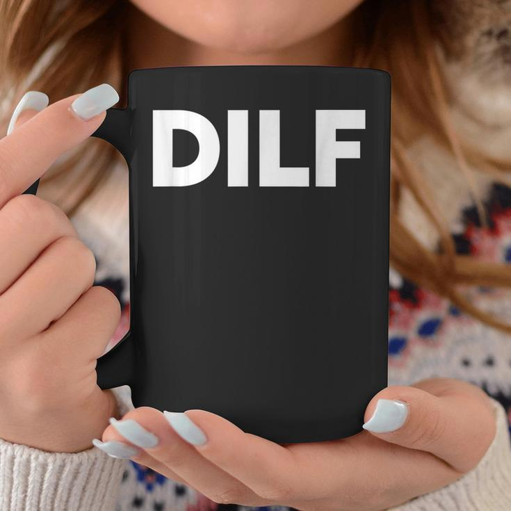 Dilf Hot Dad Funny Adult Humor Halloween Costume Gift For Mens Coffee Mug Unique Gifts