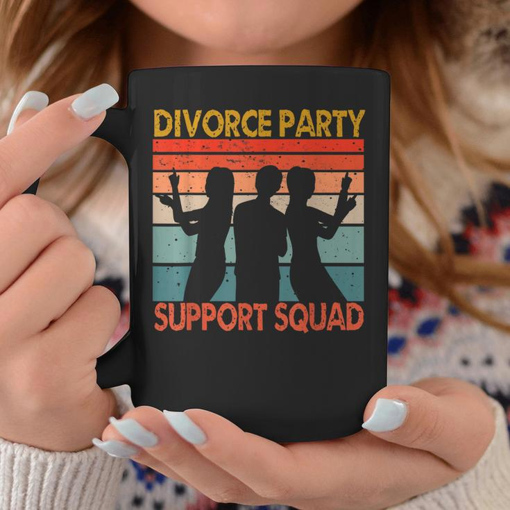 Divorce Party Support Squad Celebration Men Women Vintage Coffee Mug Unique Gifts