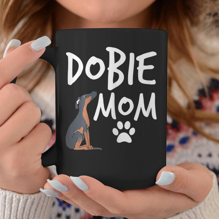 Dobie Mama Tassen für Dobermann Pinscher Hundeliebhaber Lustige Geschenke