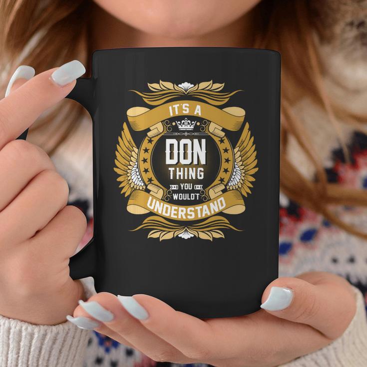 Don Name Don Family Name Crest V2 Coffee Mug - Seseable