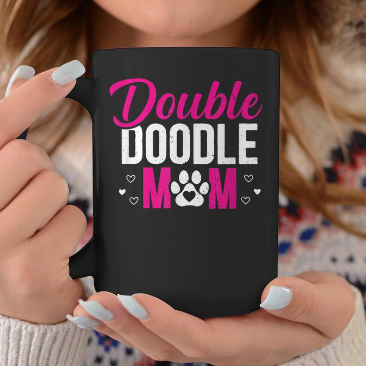 Double Doodle Mom Funny Dog Lovers Coffee Mug Unique Gifts