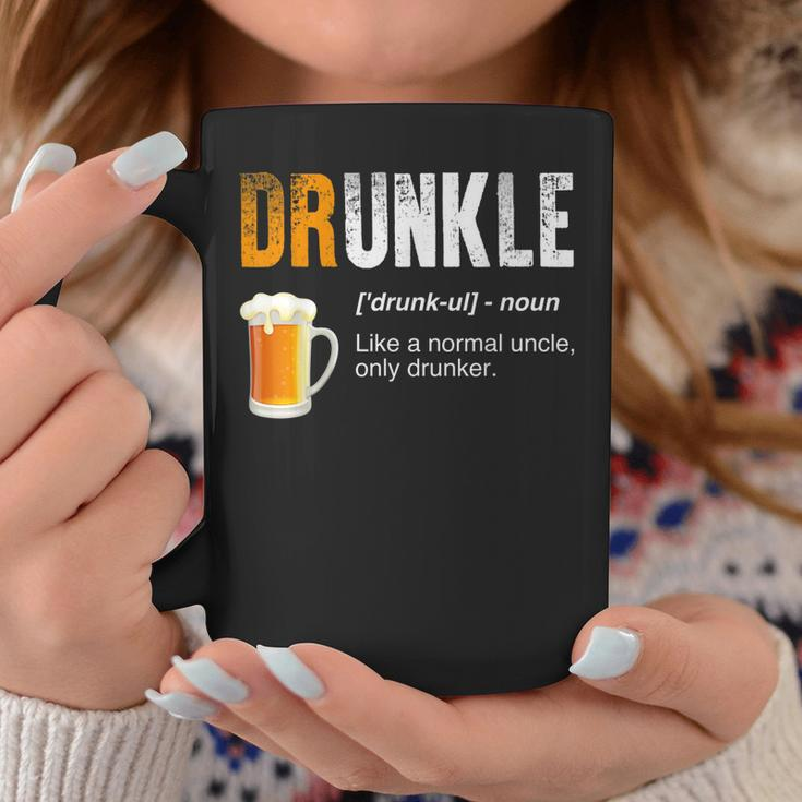 Drunkle Like A Normal Uncle Only Drunker Funny Beer Gift For Mens Coffee Mug Unique Gifts