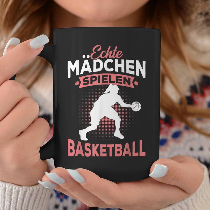 Echte Mädchen Spielen Basketball Spruch Baketballerin Tassen Lustige Geschenke