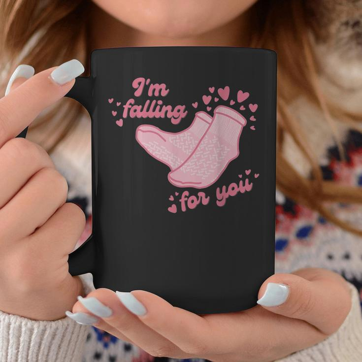 Falling For You Funny Pct Cna Nurse Happy Valentines Day Coffee Mug Funny Gifts