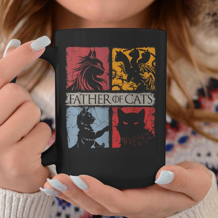 Father Of Cats Cat Dad Funny Cats Lover Father’S Day Gifts Coffee Mug Personalized Gifts