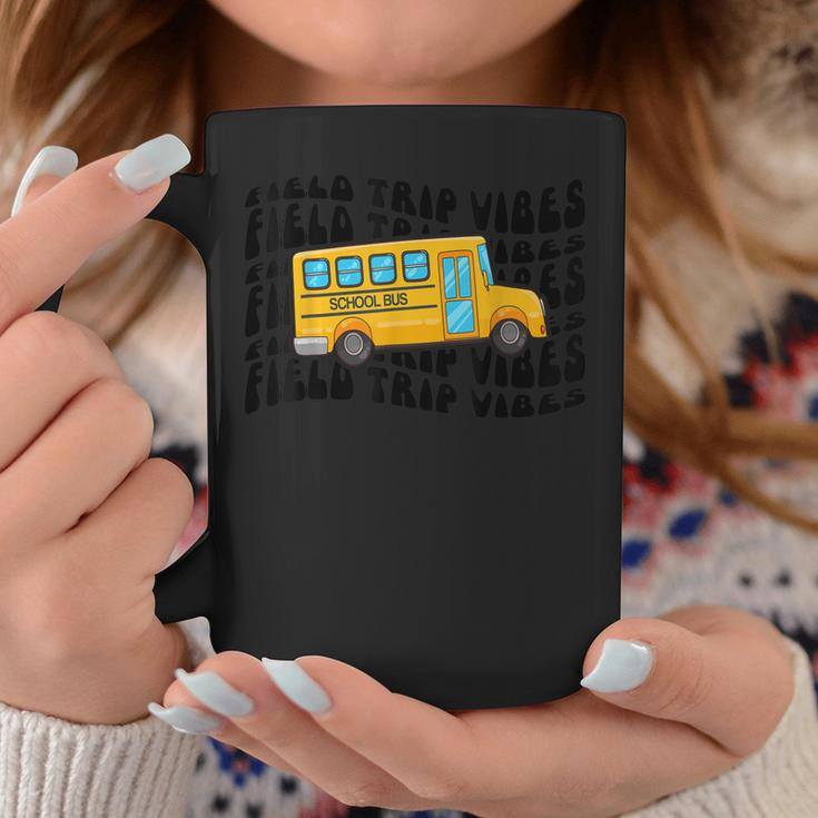 Field Day 2022 Field Trip Vibes Bus Students Teachers School Coffee Mug Unique Gifts