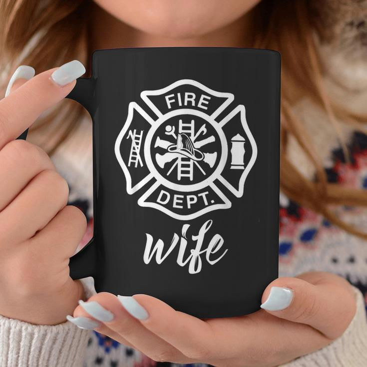Fire Fighters Wife - Firefighter Coffee Mug Funny Gifts