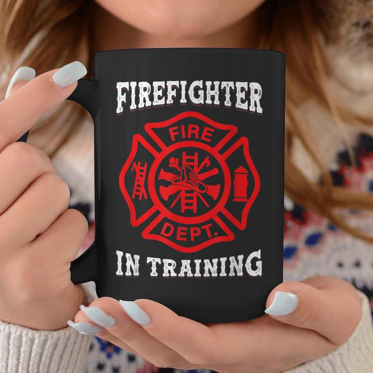 Firefighter In Training Fireman Toddler Fire Fighter Coffee Mug Funny Gifts