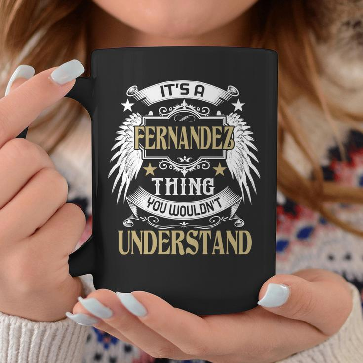 First Last Name Its Fernandez Thing Coffee Mug Funny Gifts