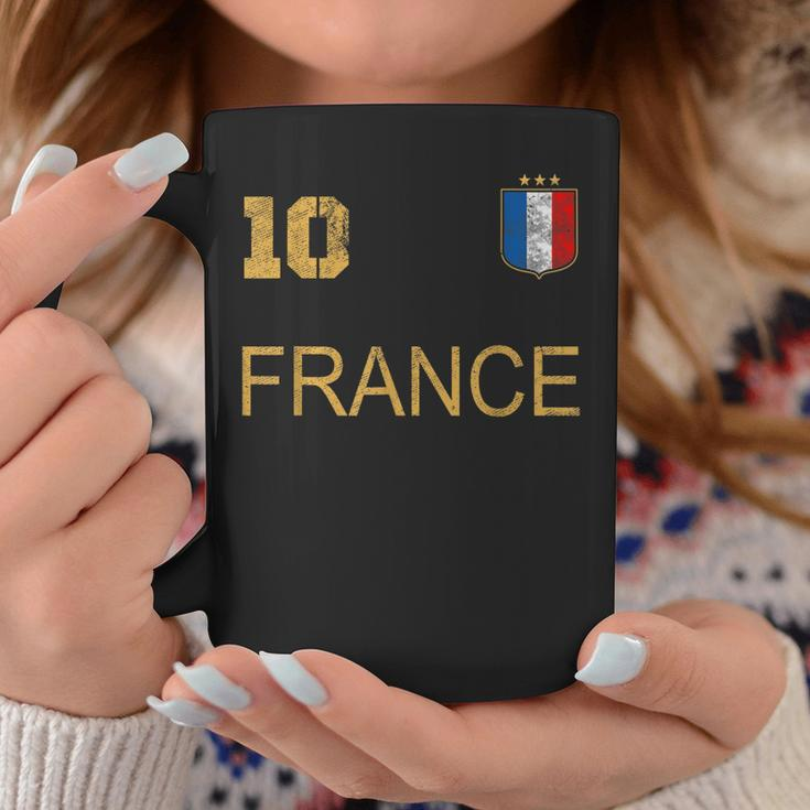 France Jersey Number Ten Soccer French Flag Futebol Fans V2 Coffee Mug Personalized Gifts