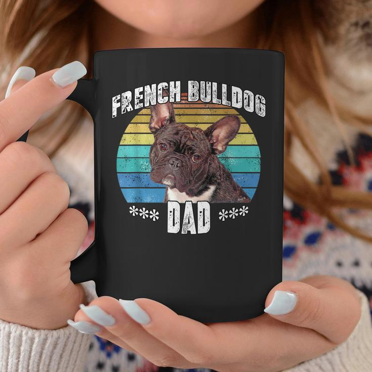 French Bulldog Frenchie Brindle Dad Daddy Fathers Day Gift Coffee Mug Unique Gifts