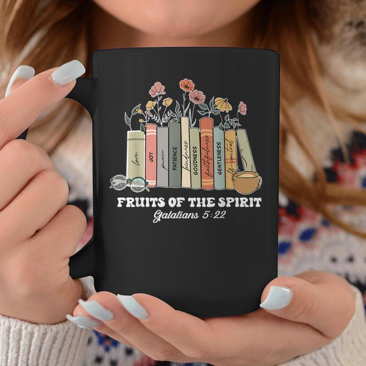 Fruits Of The Spirit Galatians 522 Christian Book Flower Coffee Mug Unique Gifts