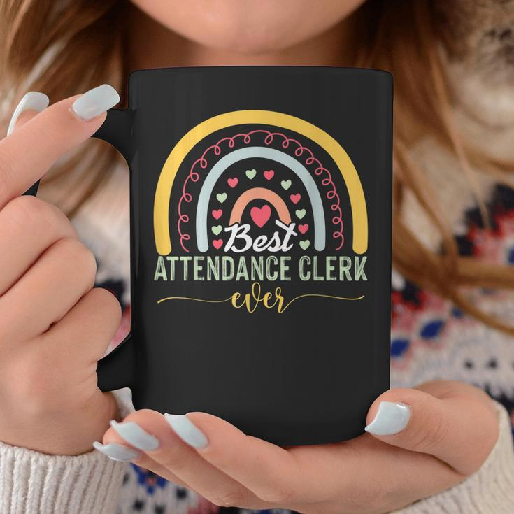 Funny Best Attendance Clerk Ever Cool Quote For Teachers Coffee Mug Funny Gifts