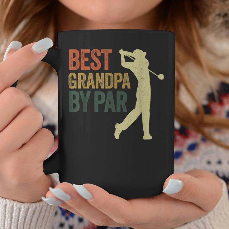 Funny Best Grandpa By Par Apparel Golf Dad Fathers Day Gift For Mens Coffee Mug Unique Gifts