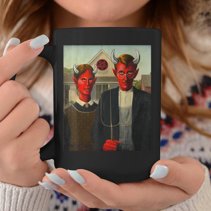 Funny Devil Lover Satan Satanic Halloween Wiccan Devil Coffee Mug Unique Gifts