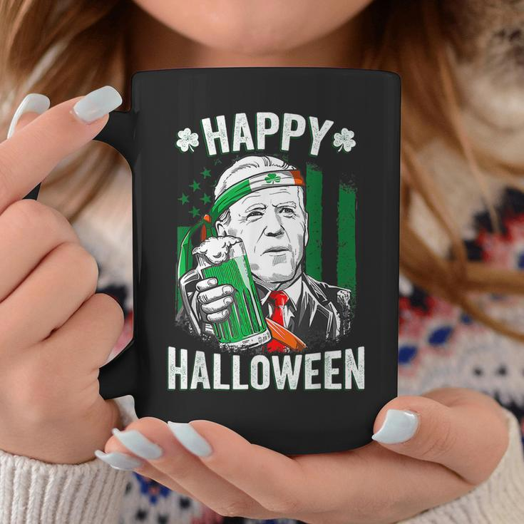 Funny Leprechaun Biden Happy Halloween For St Patricks Day Coffee Mug Funny Gifts