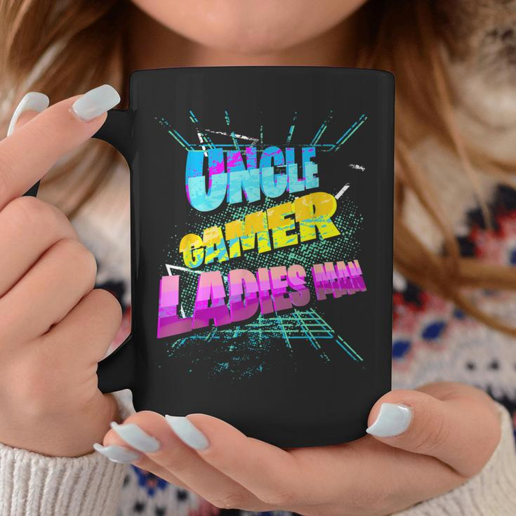 Funny New Uncle Gift For Men Gamer Ladies Man Gift For Mens Coffee Mug Unique Gifts
