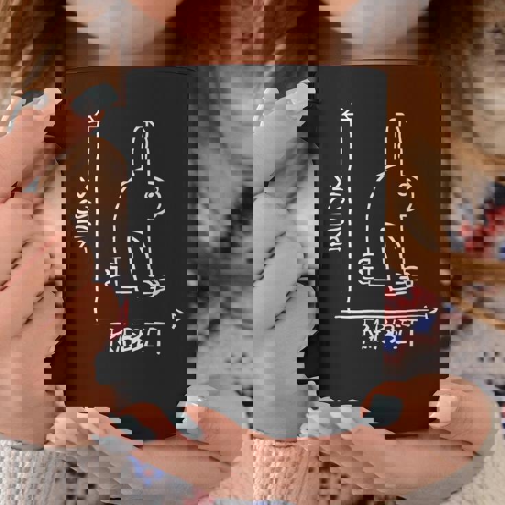 Funny Rabbit Or Duck Wildlife Animal Diptych Rabbit Coffee Mug Unique Gifts