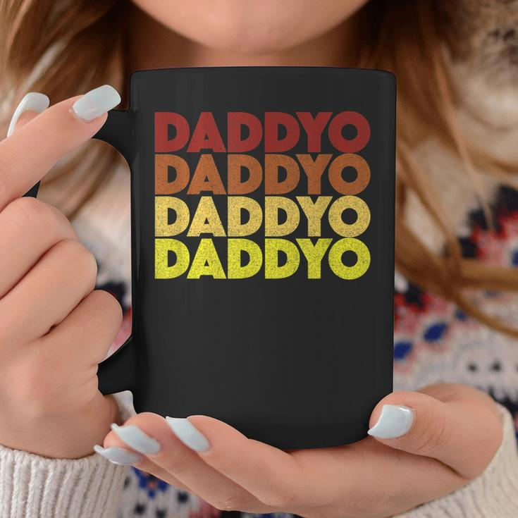 Funny Retro Daddyo Christmas Gift Dads Stepdad Gift For Mens Coffee Mug Unique Gifts