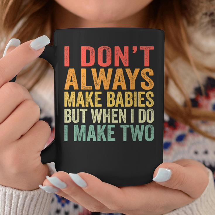 Funny Twins Announcement Gift For Pregnant Mom Or Dad To Be Coffee Mug Personalized Gifts