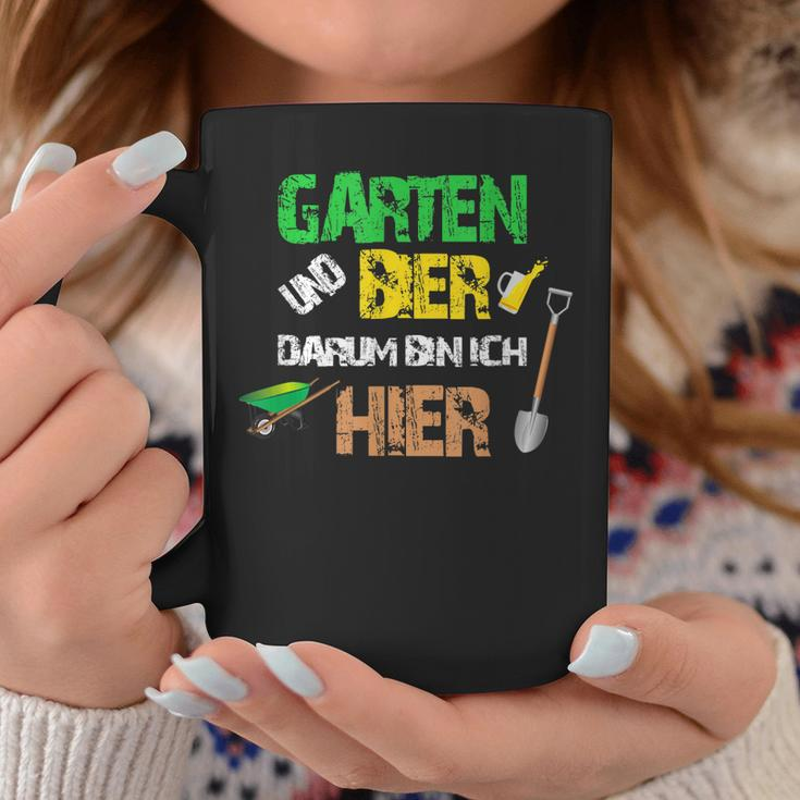 Garten Und Bier Darum Bin Ich Hier Tassen Lustige Geschenke