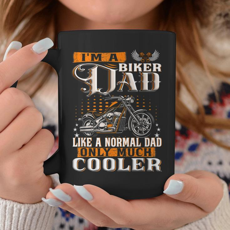 Gentlemen Funny Im A Biker Dad Saying Motorcycle Gift For Mens Coffee Mug Unique Gifts