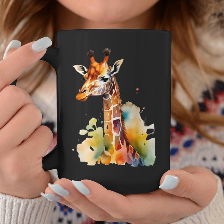 Giraffe Watercolor Coffee Mug Unique Gifts