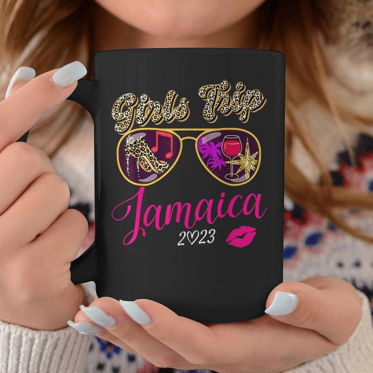 Girls Trip Jamaica 2023 For Womens Weekend Birthday Squad Coffee Mug Unique Gifts