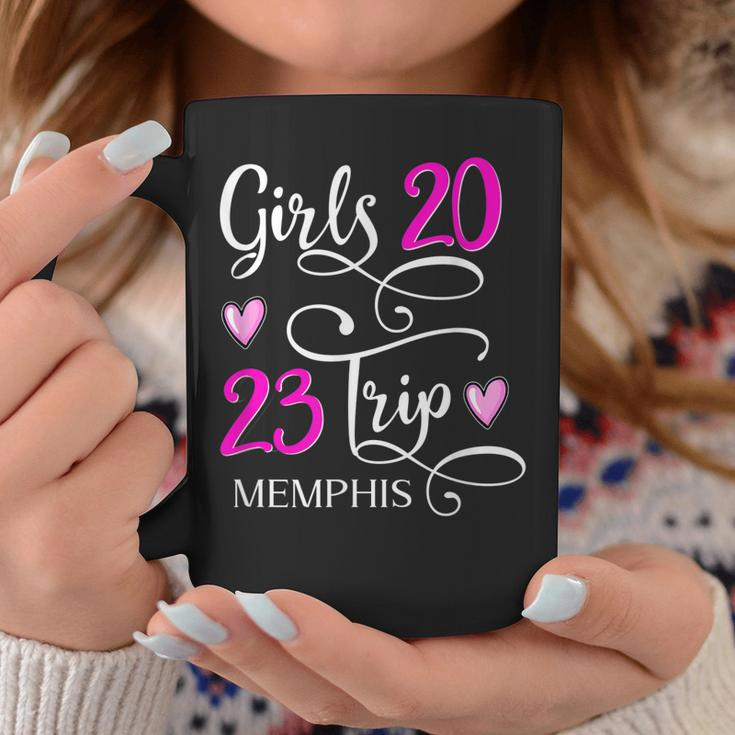 Girls Trip Memphis Tennessee 2023 Vacation Matching Group Coffee Mug Unique Gifts