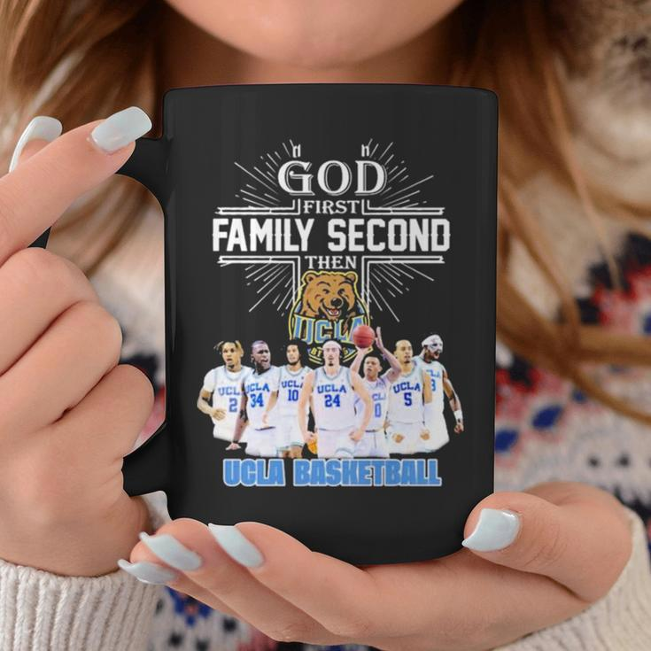 God First Family Second Then Team Sport Ucla Basketball Coffee Mug Unique Gifts
