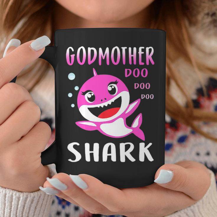 Godmother Shark Doo Doo Christmas Mothers Day Gifts Coffee Mug Funny Gifts