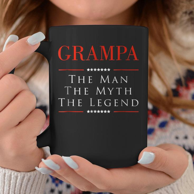 Grampa The Man The Myth The Legend Gift For Grampa Coffee Mug Funny Gifts