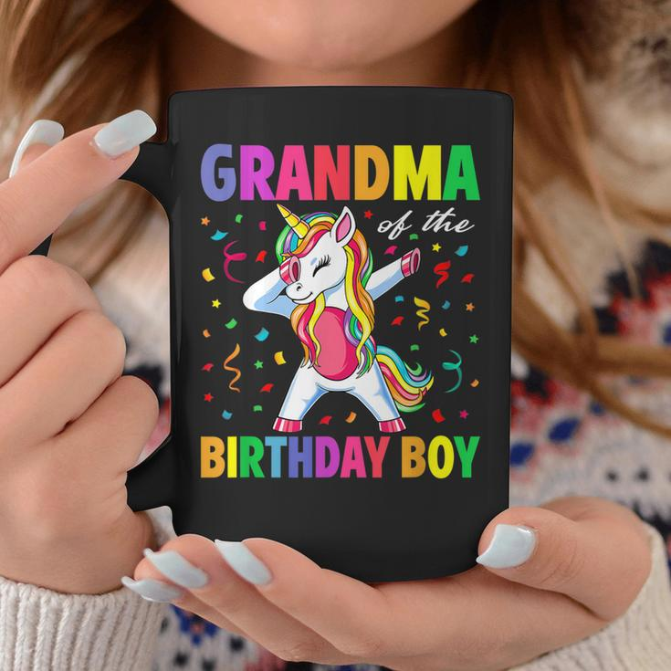 Grandma Of The Birthday Party Gifts Boys Dabbing Unicorn Coffee Mug Funny Gifts