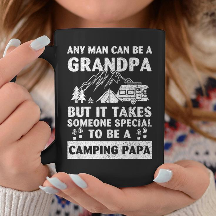 Grandpa Camp Lover Proud Camping Papa Fathers Day Gift Coffee Mug Funny Gifts