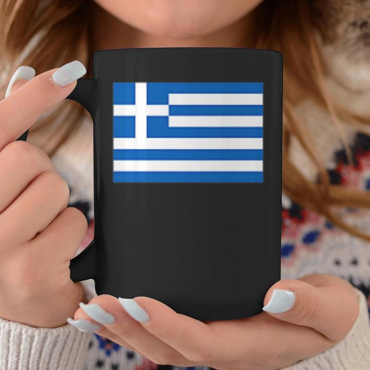 Greece Gift Women Men Kids Left Chest Greek Flag Souvenir Coffee Mug Unique Gifts