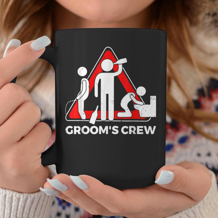 Grooms Crew| Groom Groomsmen | Bachelor Party Coffee Mug Funny Gifts